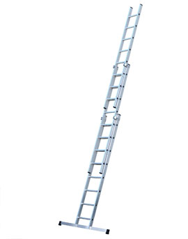 2 section aluminium extention ladder